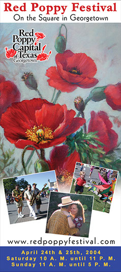Poppy Festival Rack Card
