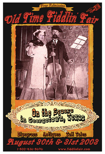 Fiddlin Fair poster