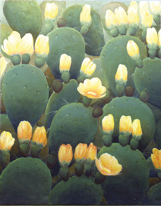 cactus painting