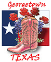 Flag and boot with Poppies