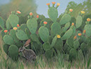 cactusrabbit painting