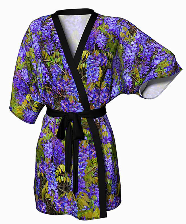 WisteriaKimonoRobe
